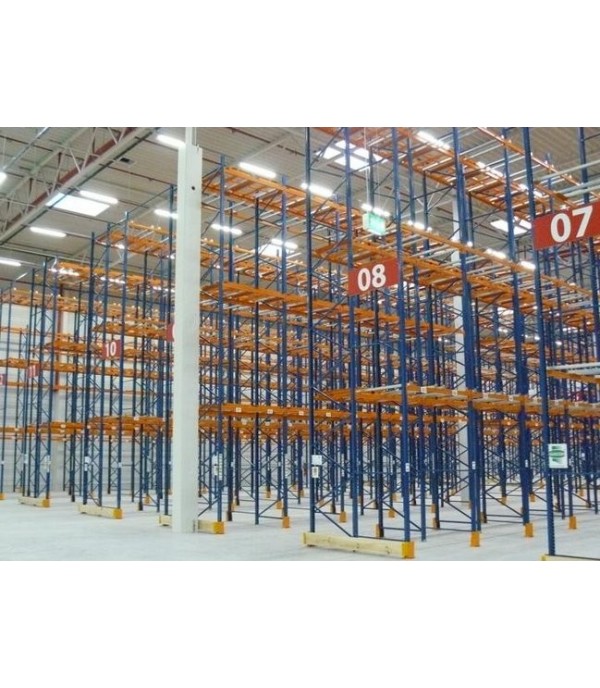 Lot de Rayonnages d'Occasion 3500 mm - Racks Modulaires pour Stockage de Produits Lourds et Volumineux