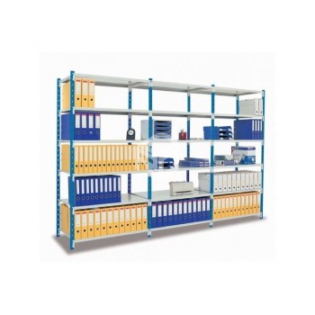 Rayonnage avec Tablettes Tôlées - Rack Modulaire...