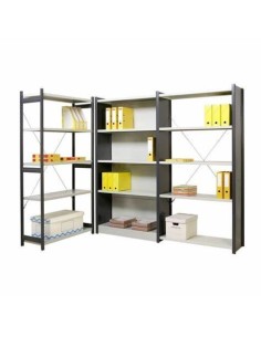 Rayonnage avec Tablettes Tôlées à Composer - Rack Neuf...