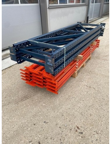 Rayonnage à Palettes Alser Occasion - 5 Échelles 6000x1050 mm - Rack de Stockage Industriel