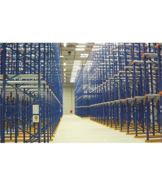 Rack occasion de stockage 3000 mm - 5 Échelles pour Rayonnage de Palettes et Produits Lourds