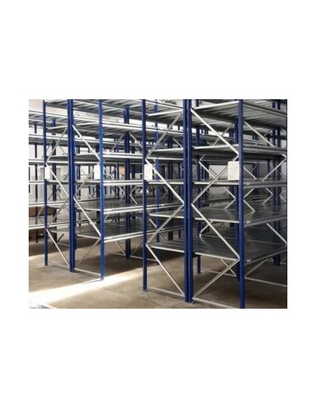 Rack occasion de stockage 3000 mm - 5 Échelles pour Rayonnage de Palettes et Produits Lourds Rack occasion de stockage 3000 mm - 5 Échelles pour Rayonnage de Palettes et Produits Lourds
